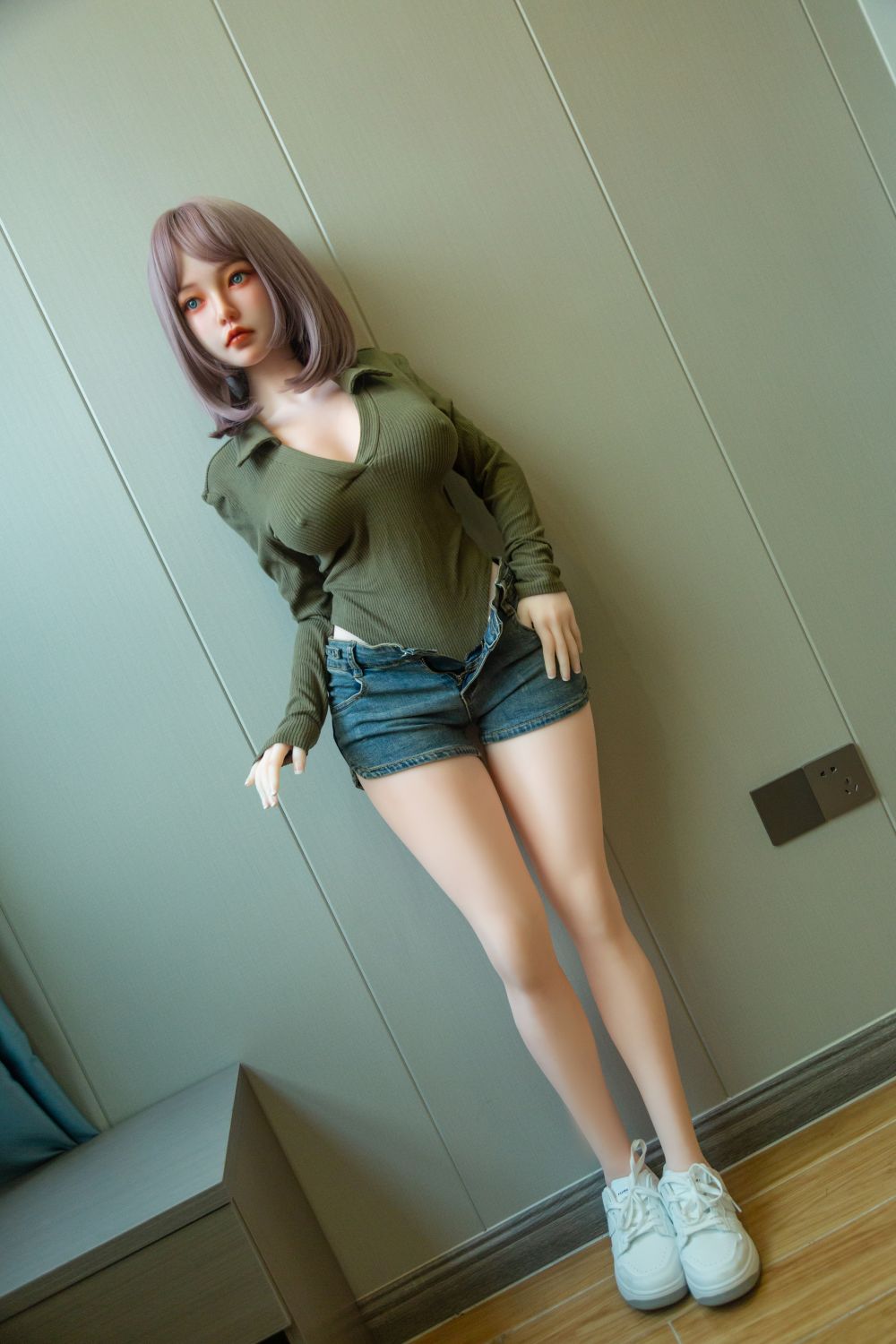 AQ-2 Momo 158cm C-Cup Organic Silicone PRO Lifesize Anime Style Female Doll