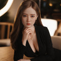 Beth U. Asian Long Hair C-Cup Realistic Silicone Sex Doll Series
