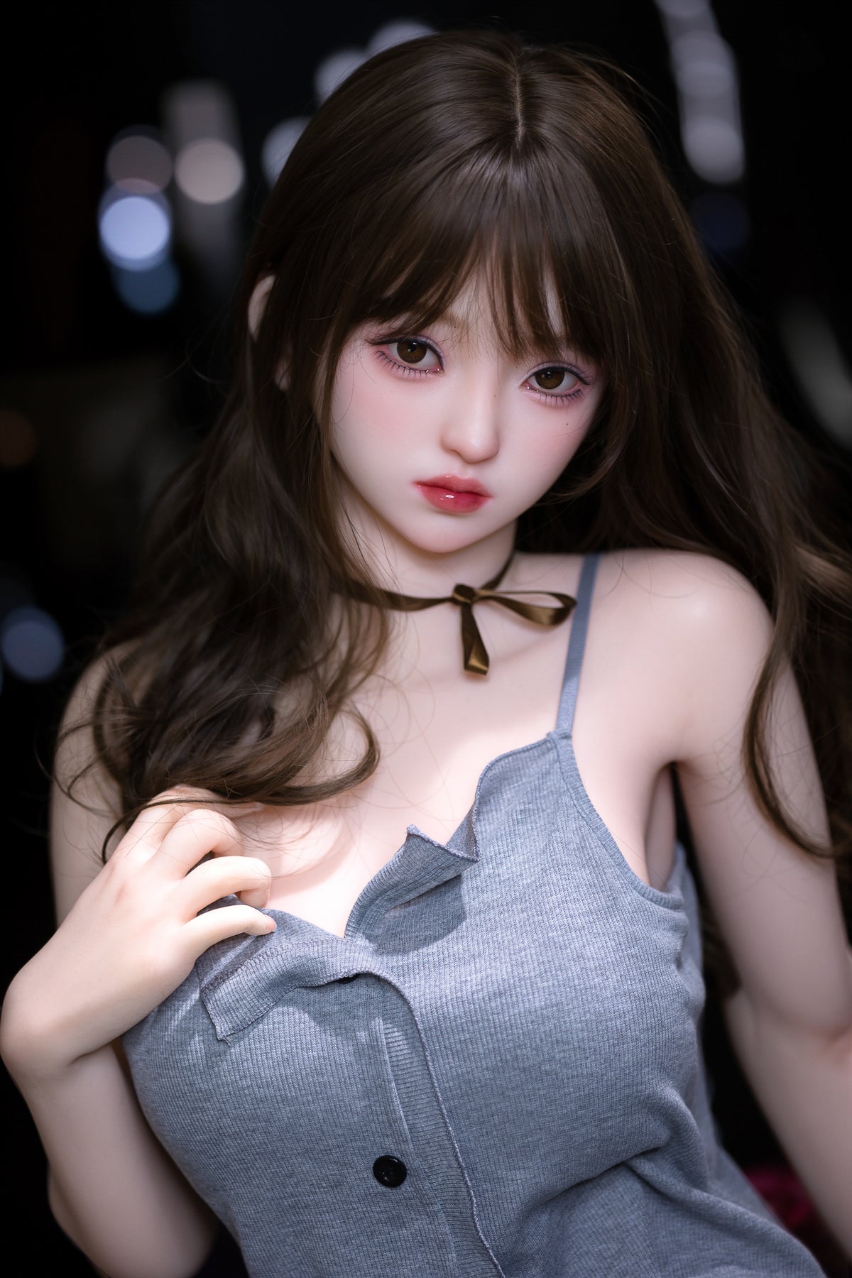 AX-2  Momo 158cm E-Cup Organic Silicone PRO Lifesize Lazy Home Style Female Doll