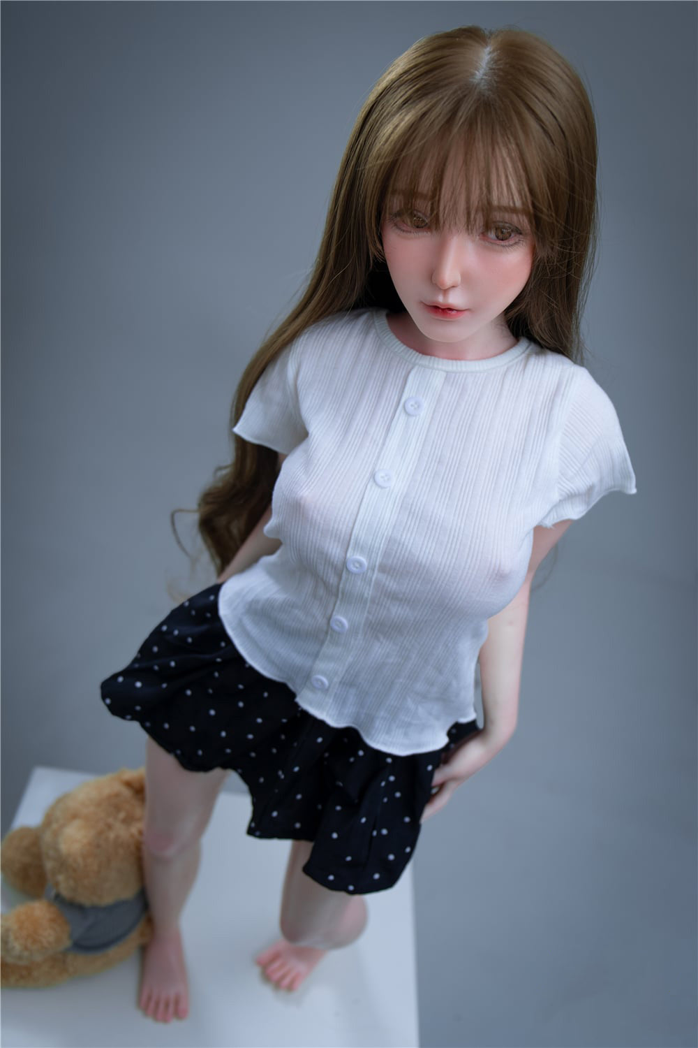 AS-2  Aoi 159cm D-Cup Organic Silicone PRO Lifesize Pure Japanese Style Female Doll