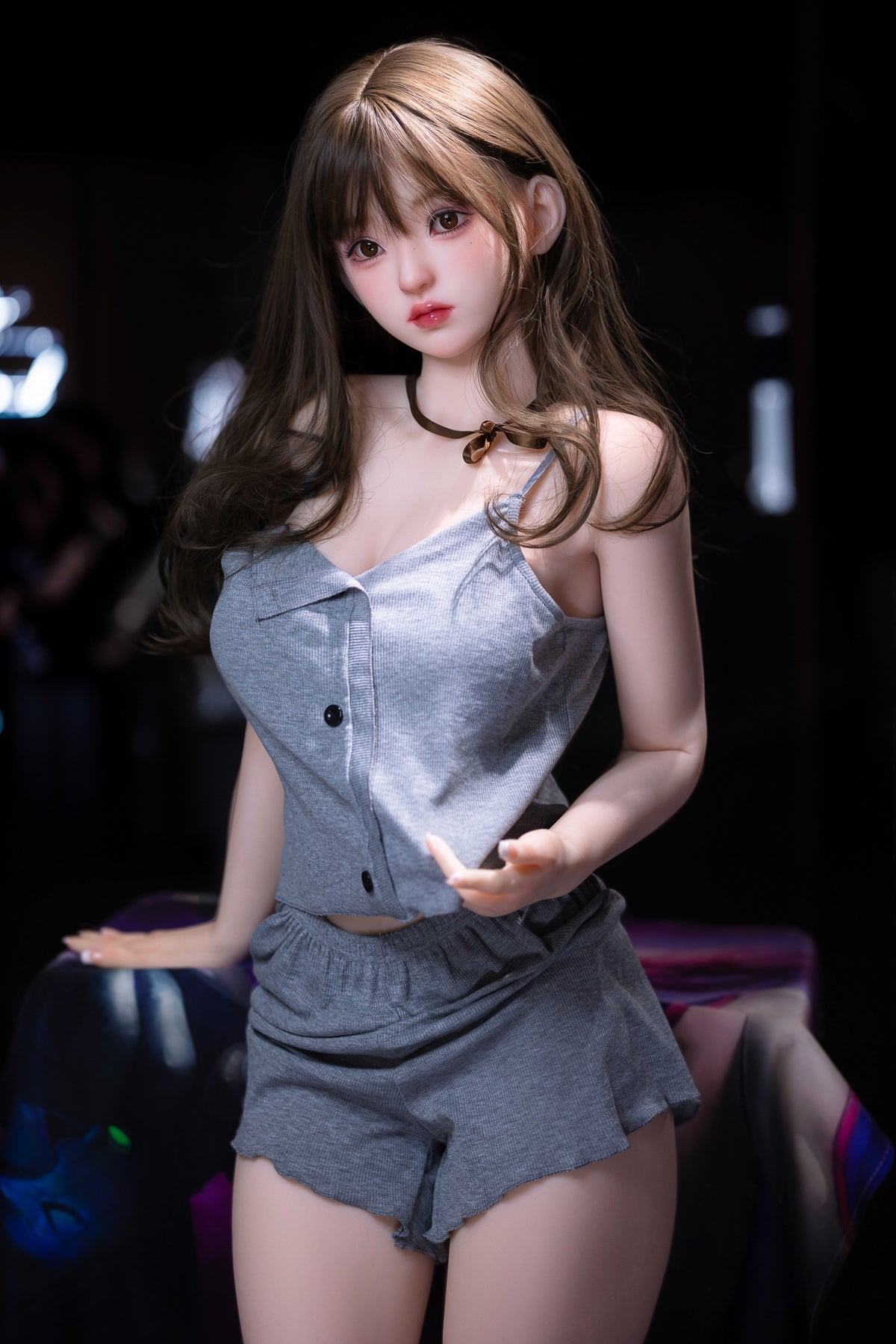 AX-2  Momo 158cm E-Cup Organic Silicone PRO Lifesize Lazy Home Style Female Doll