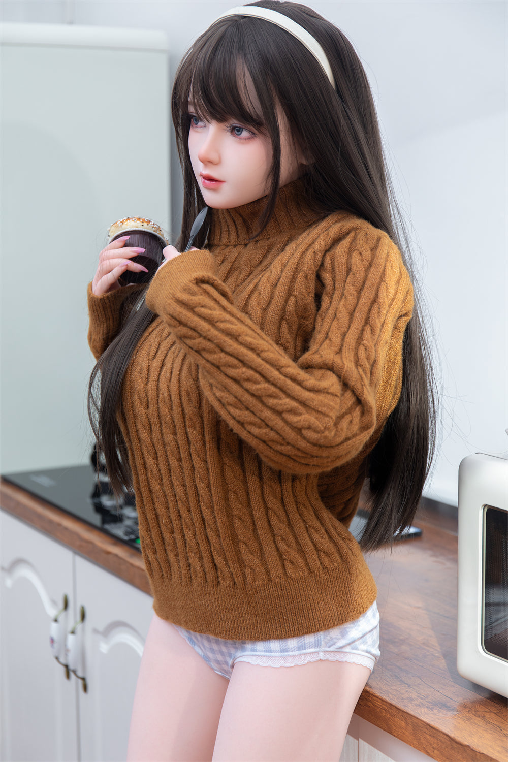 CW-1 Cute Anime 148cm D-Cup Silicone Realistic Sex Doll Xia Ying