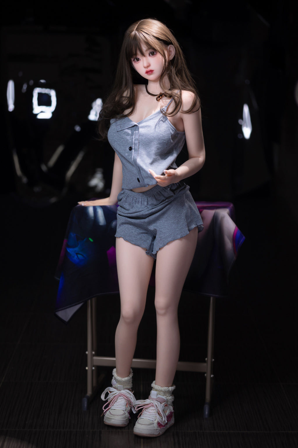 AX-2  Momo 158cm E-Cup Organic Silicone PRO Lifesize Lazy Home Style Female Doll