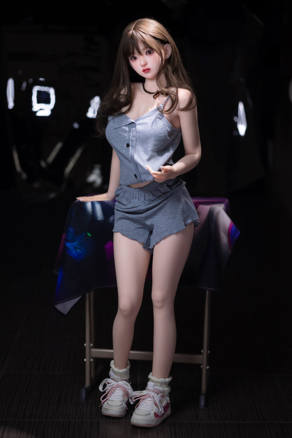AX-2  Momo 158cm E-Cup Organic Silicone PRO Lifesize Lazy Home Style Female Doll