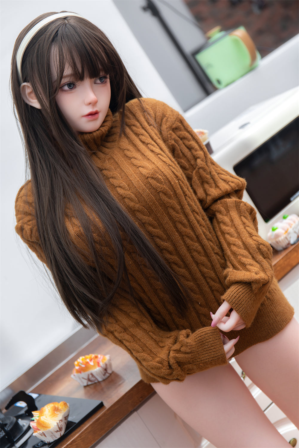 CW-1 Cute Anime 148cm D-Cup Silicone Realistic Sex Doll Xia Ying