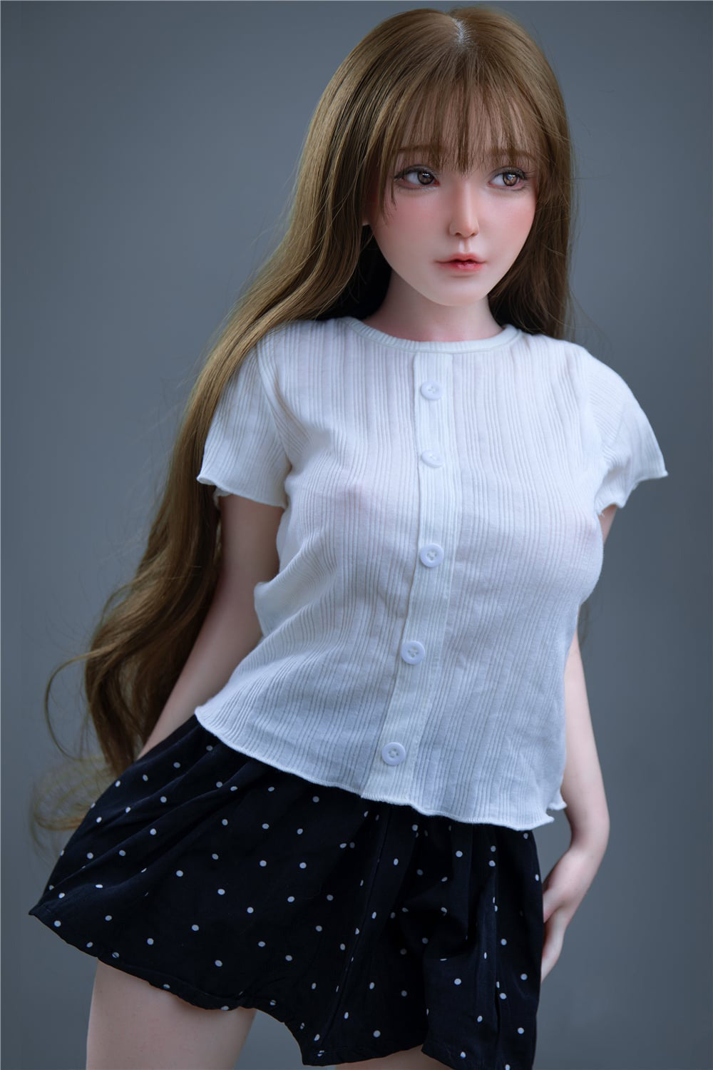 AS-2  Aoi 159cm D-Cup Organic Silicone PRO Lifesize Pure Japanese Style Female Doll