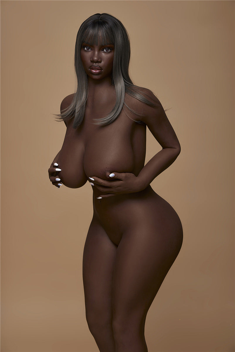 CS-1 African Black Silicone Realistic Sex Doll Penny (Poland, In Stock)