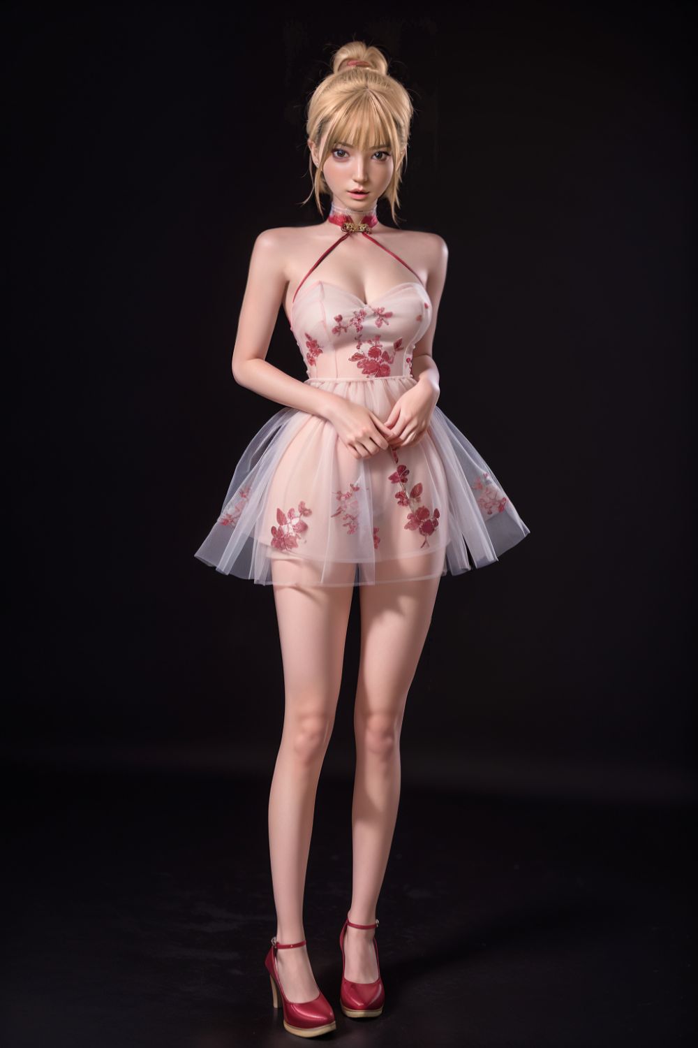 BW-1 Asian Silicone Sexy Big-Breasted Realistic Sex Doll (USA Stock)