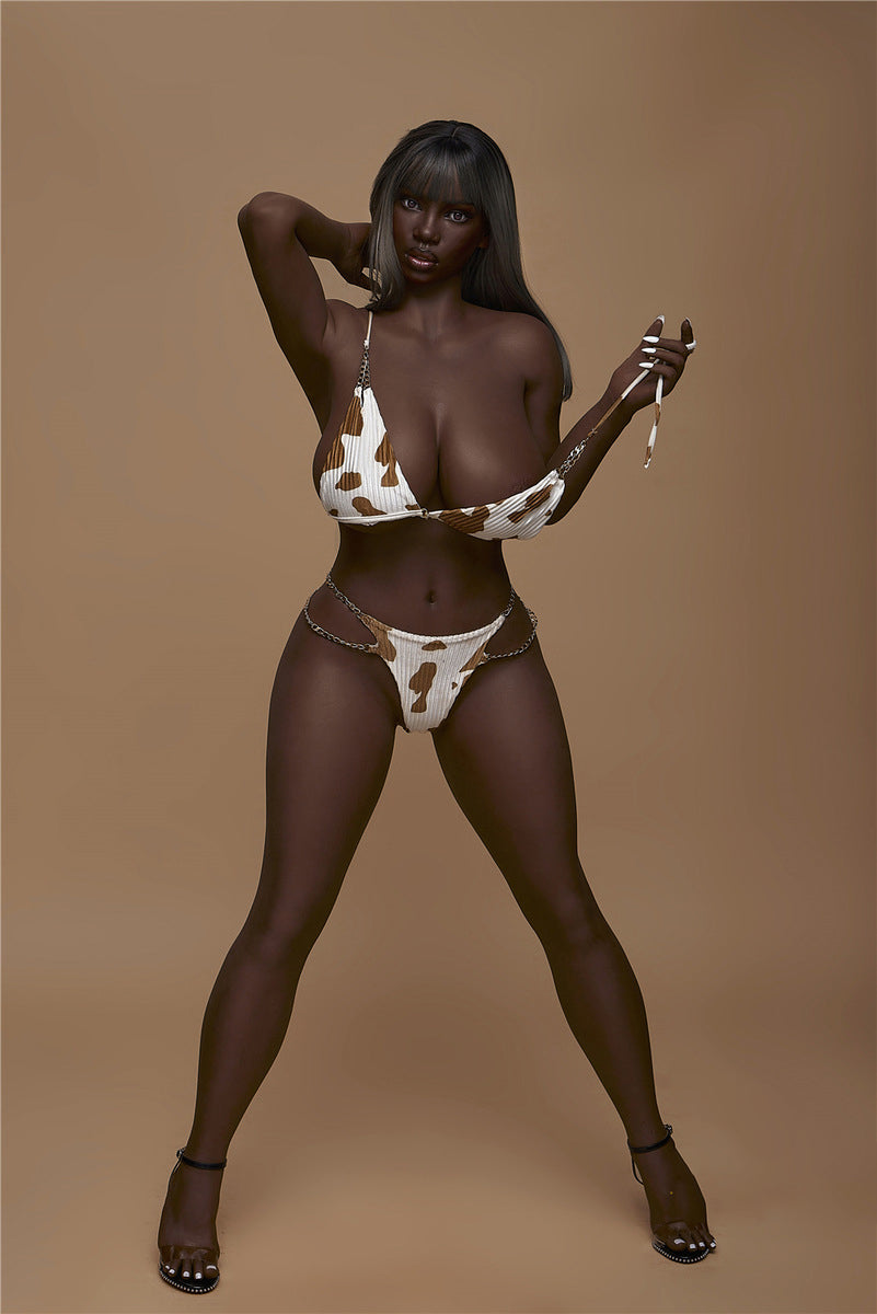 CS-1 African Black Silicone Realistic Sex Doll Penny (Poland, In Stock)