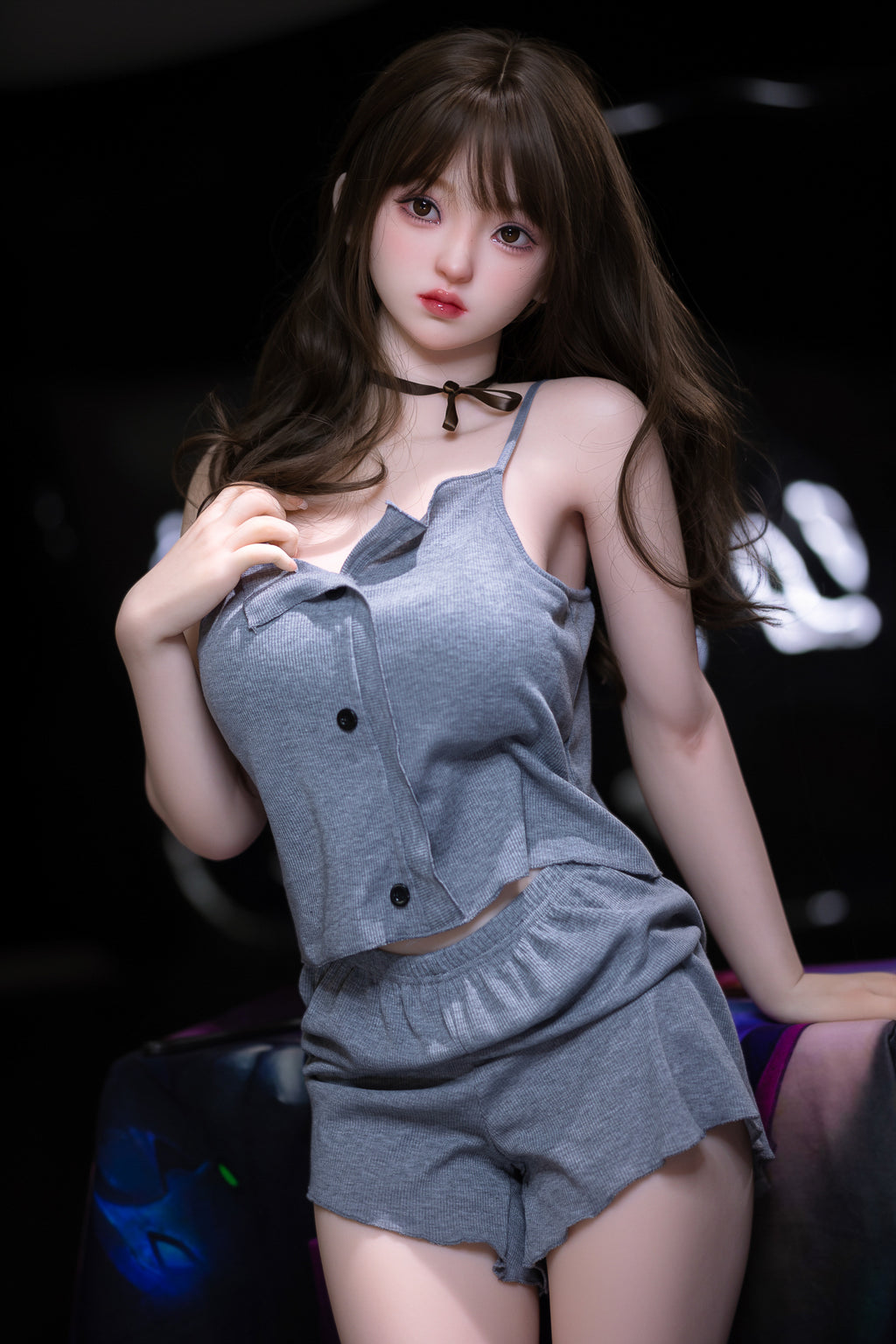 AX-2  Momo 158cm E-Cup Organic Silicone PRO Lifesize Lazy Home Style Female Doll