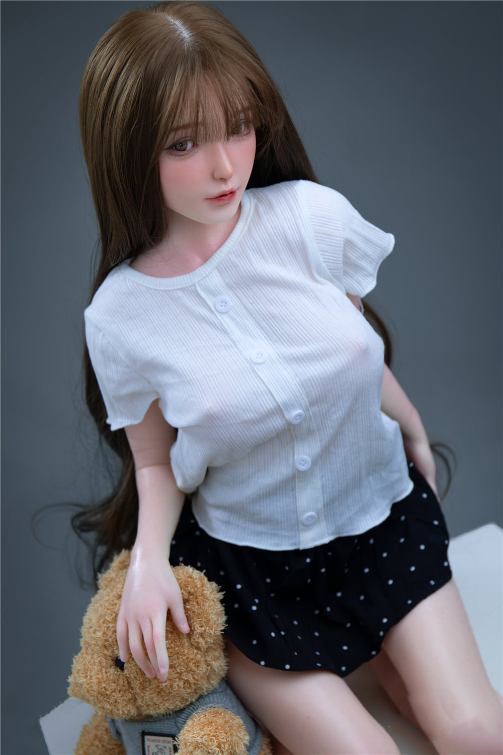 AS-2  Aoi 159cm D-Cup Organic Silicone PRO Lifesize Pure Japanese Style Female Doll