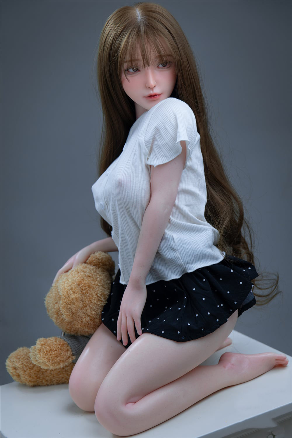 AS-2  Aoi 159cm D-Cup Organic Silicone PRO Lifesize Pure Japanese Style Female Doll