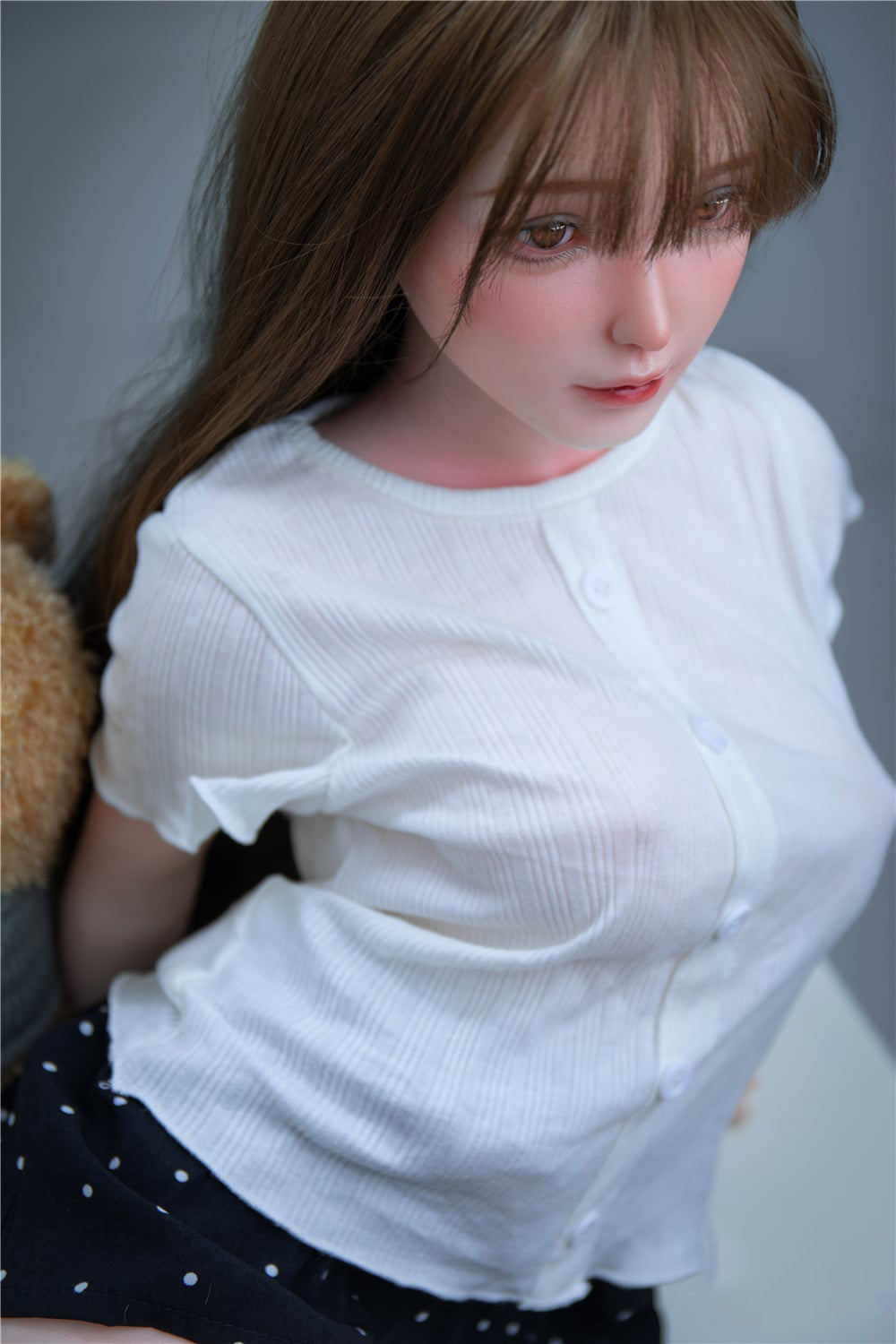 AS-2  Aoi 159cm D-Cup Organic Silicone PRO Lifesize Pure Japanese Style Female Doll