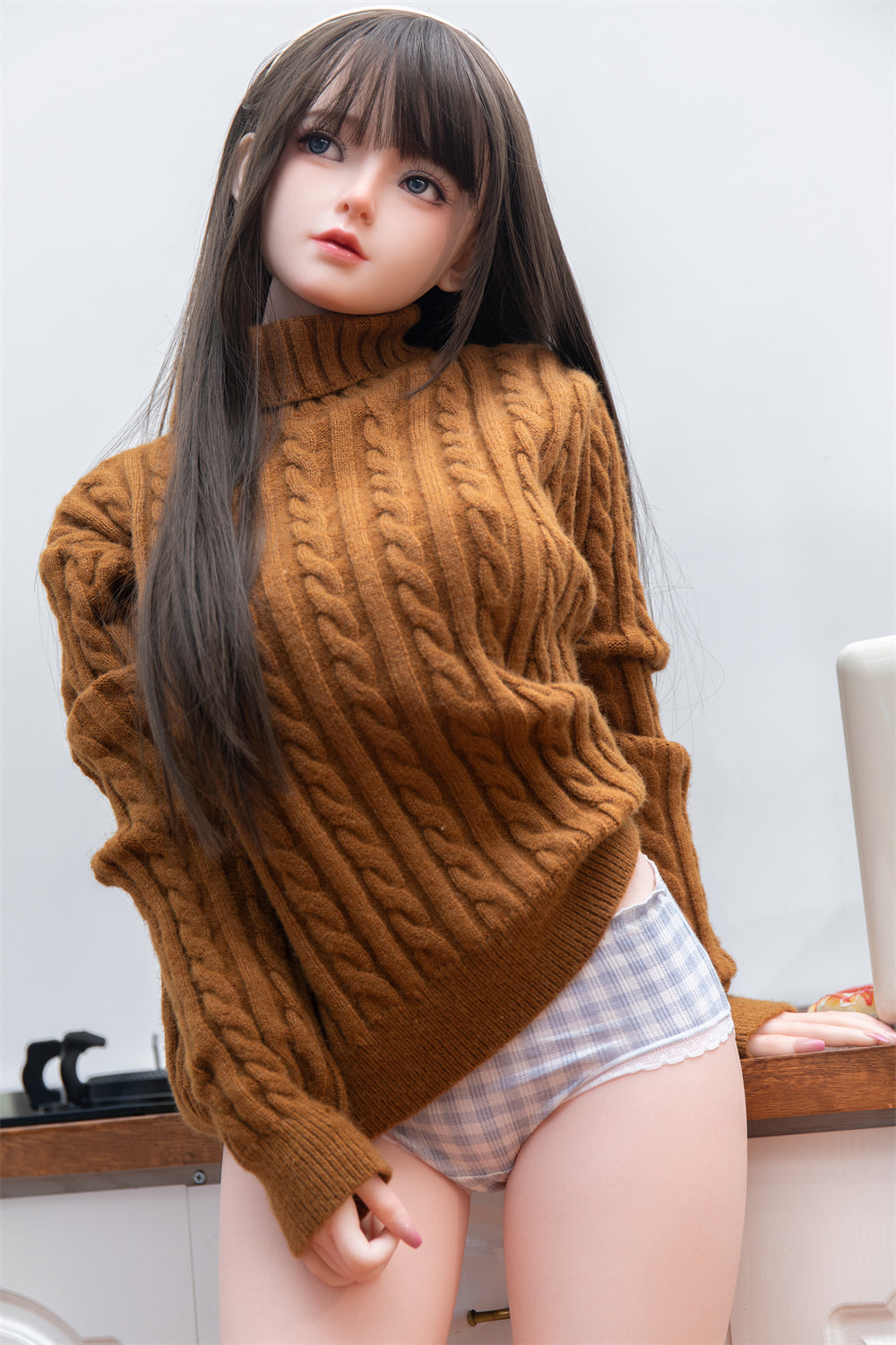 CW-1 Cute Anime 148cm D-Cup Silicone Realistic Sex Doll Xia Ying