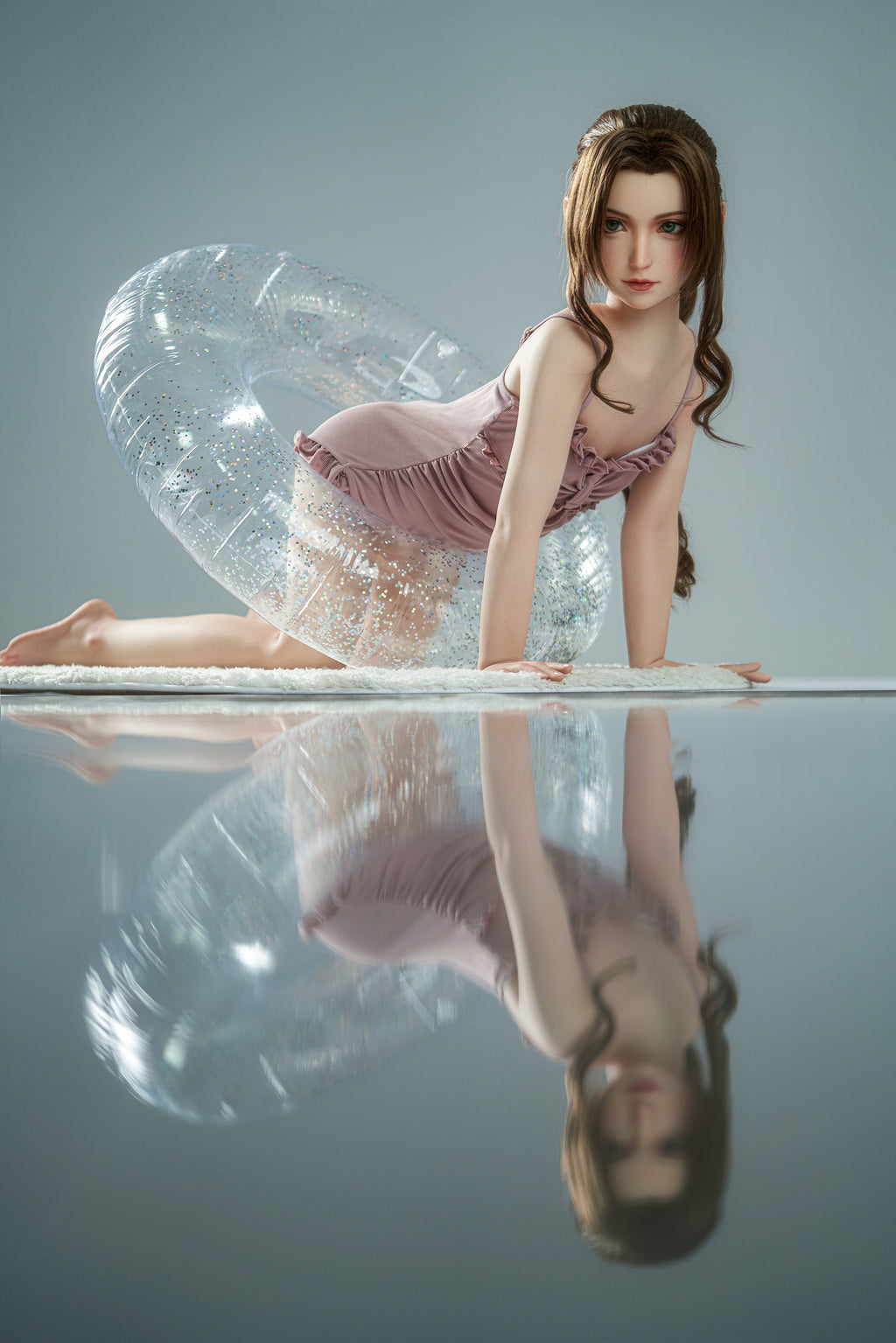 AH-2 Aerith 150cm A-Cup TPE Lifesize Game Anime Style Realistic Female Doll