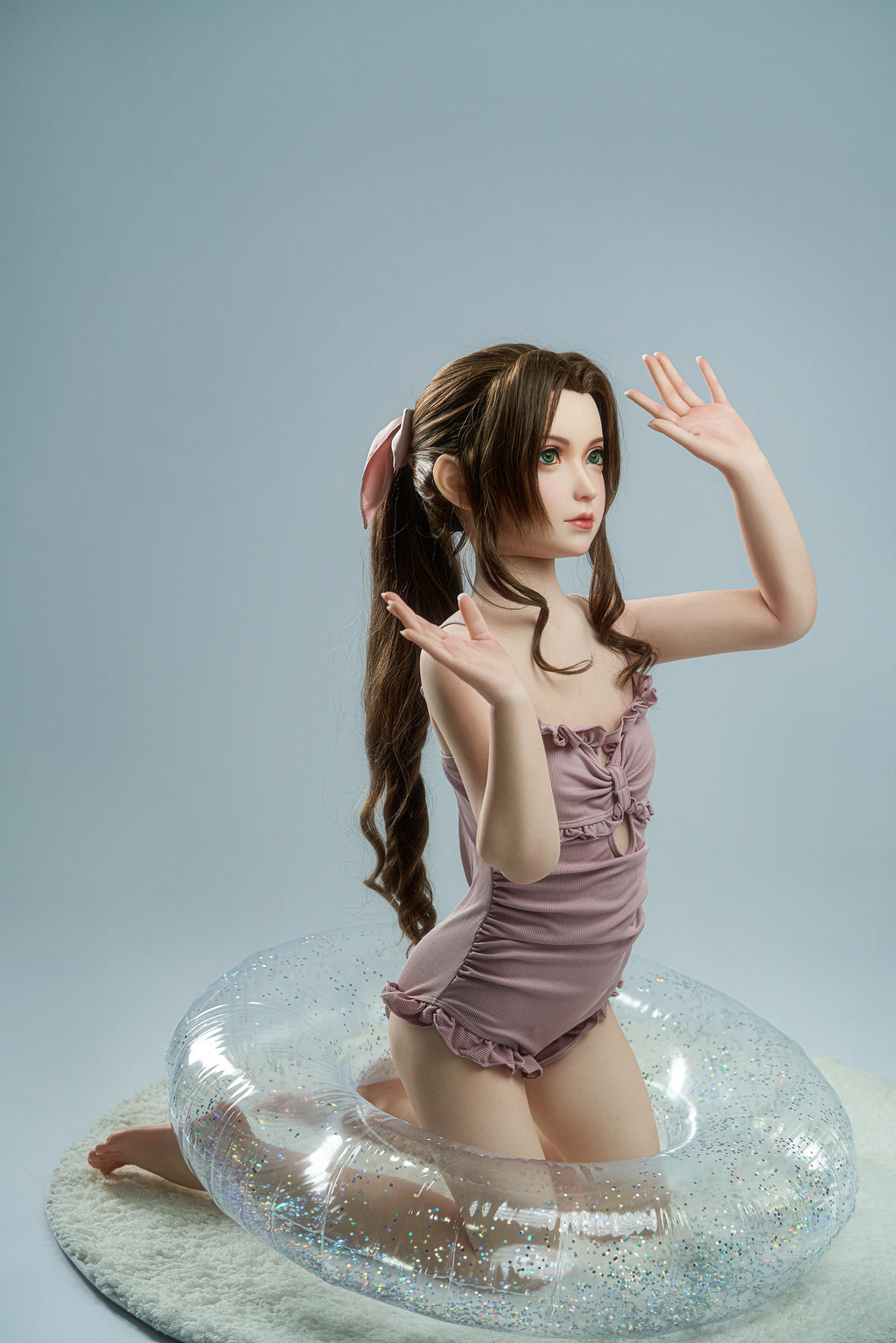 AH-2 Aerith 150cm A-Cup TPE Lifesize Game Anime Style Realistic Female Doll