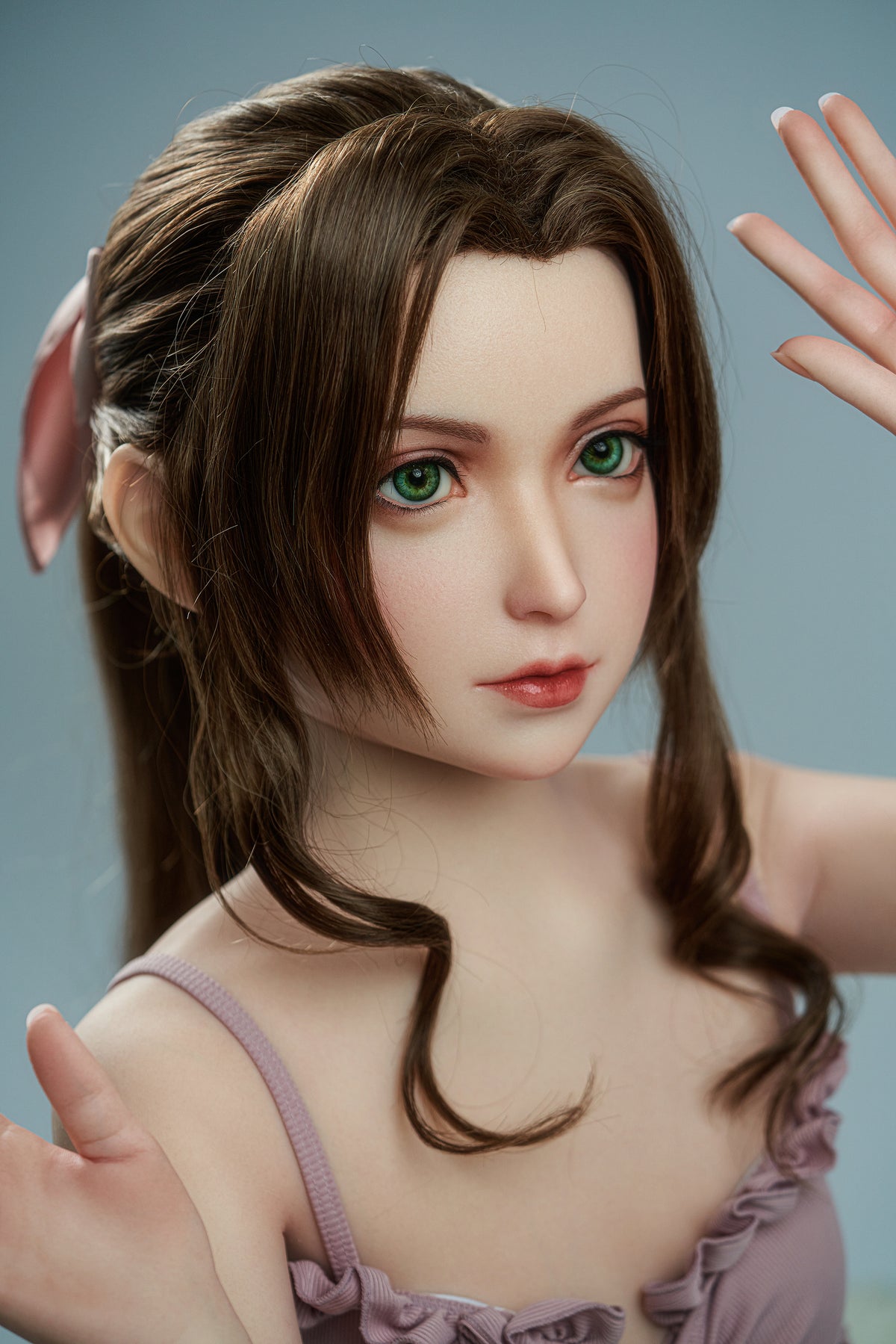 AH-2 Aerith 150cm A-Cup TPE Lifesize Game Anime Style Realistic Female Doll