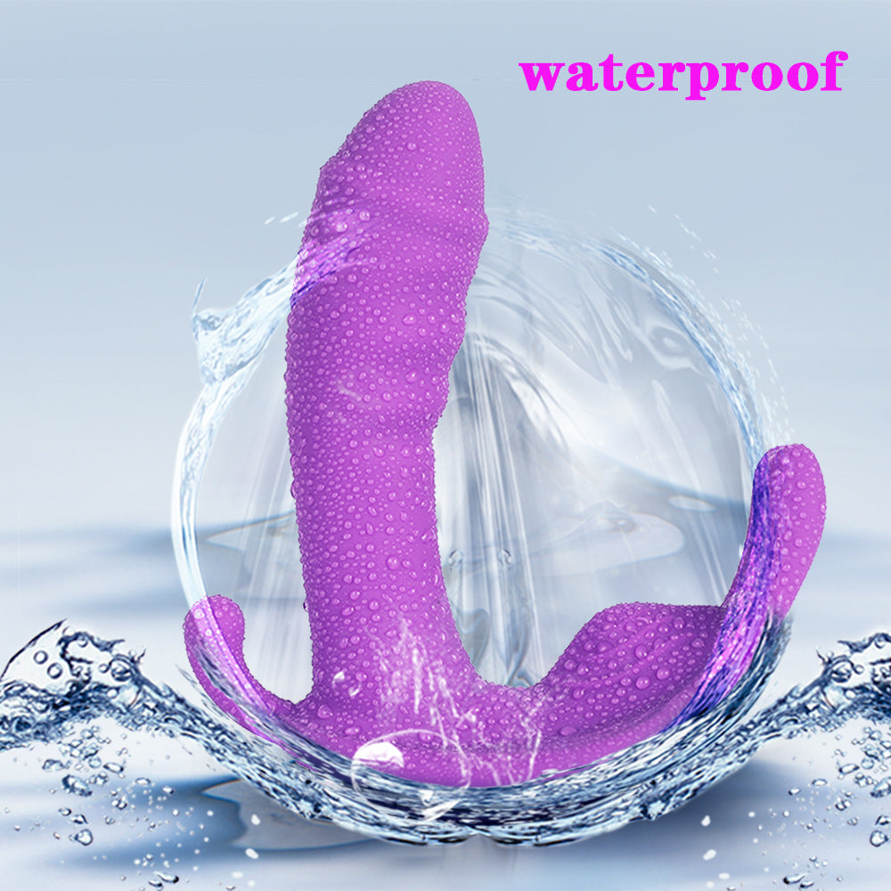 Wireless Remote Control Wearable Vibrator, Body Safe Silicone Massager