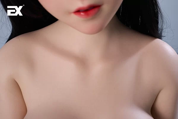 Lily, a 150cm tall, ultra-realistic platinum-grade silicone sex doll, is like a girl next door.