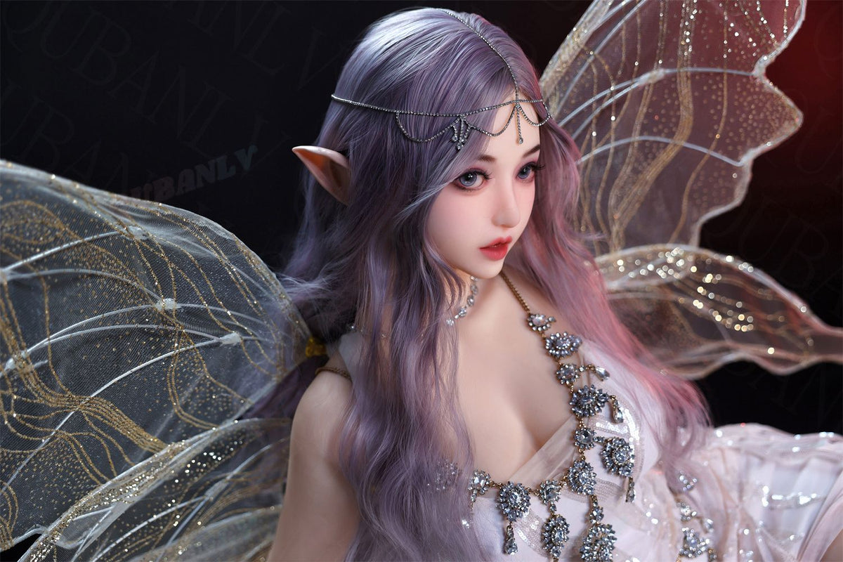 AU-2  Elf Lila 161cm D-Cup Organic Silicone PRO Lifesize Fantasy Elf Style Female Doll