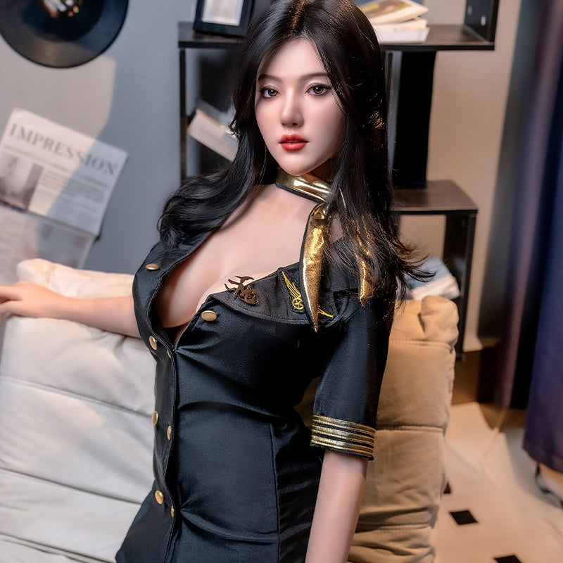Daisy K. Asian-style sexy uniforms, large breasts, realistic silicone sex doll series