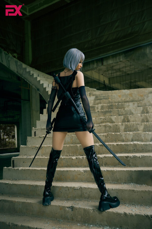 Isabella Dual-Sword Warrior Full-Body Silicone Realistic Sex Doll