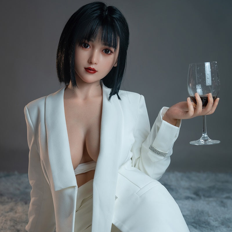Wren B. Asian White Set Realistic Silicone Sex Doll Series