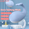 Taizheng Whale-Shaped Remote-Controlled Vibrating Egg – Adult Sex Toy for Women