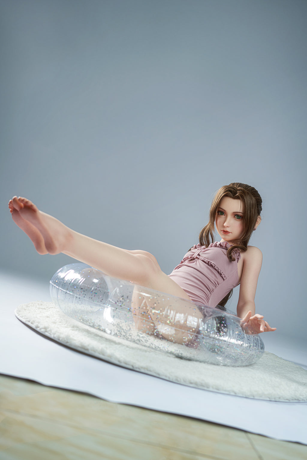 AH-2 Aerith 150cm A-Cup TPE Lifesize Game Anime Style Realistic Female Doll