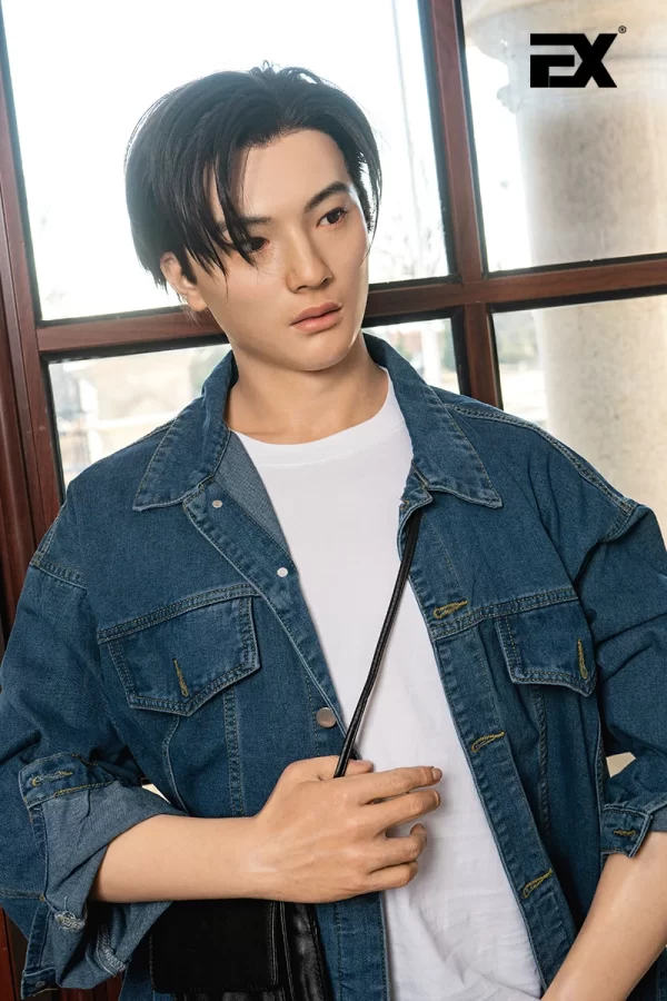 Kevin, an urban boy, with a 12cm penis, is a super-realistic full-body platinum-grade silicone sex doll.
