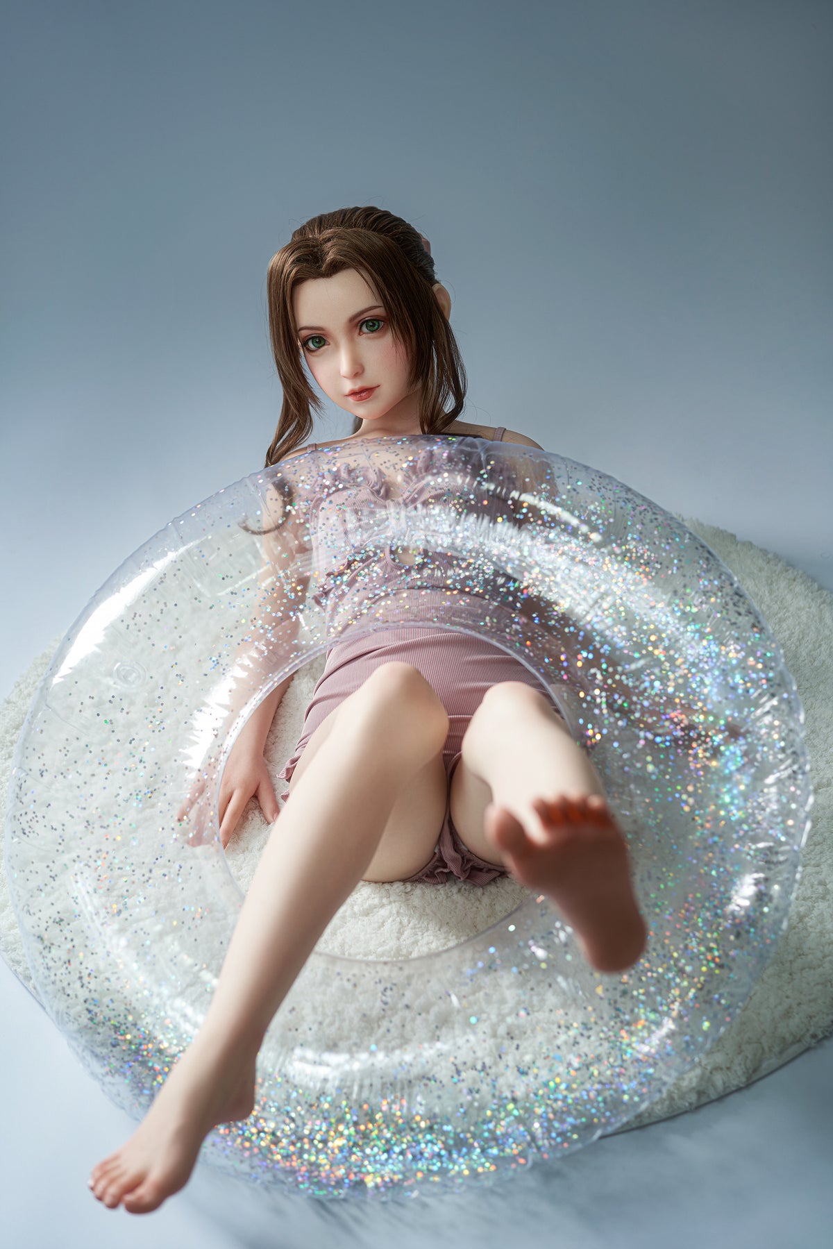 AH-2 Aerith 150cm A-Cup TPE Lifesize Game Anime Style Realistic Female Doll