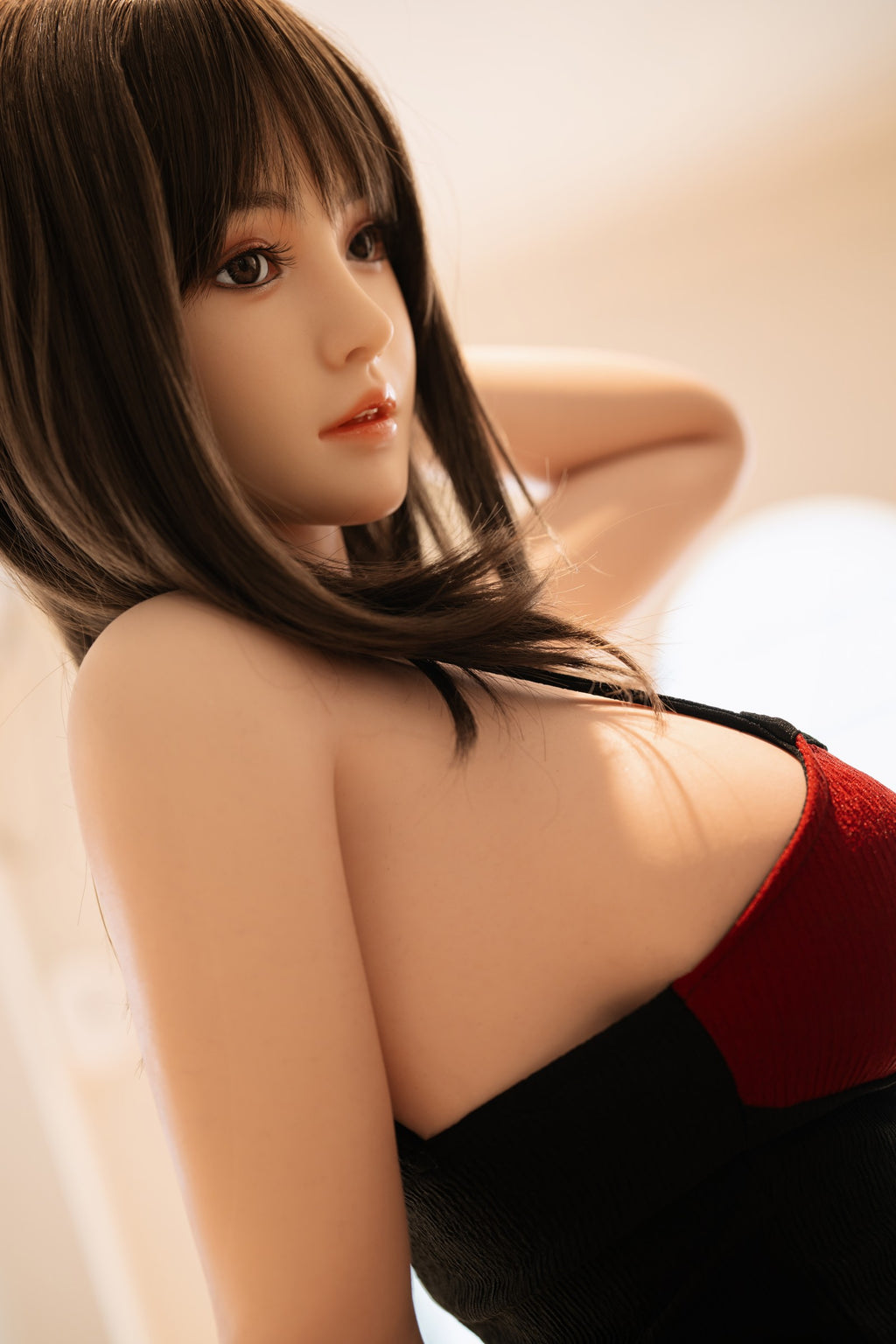 AD-3 Suki 158cm F-Cup Organic Silicone PRO Lifesize Casual Home Style Female Doll