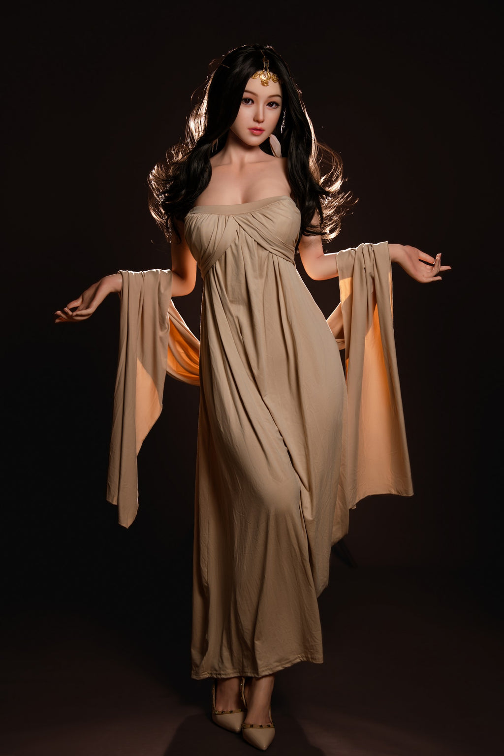 AF-3  Realistic Full Size Silicone Sex Doll Greek Goddess Outfit Lifelike TPE Adult Doll
