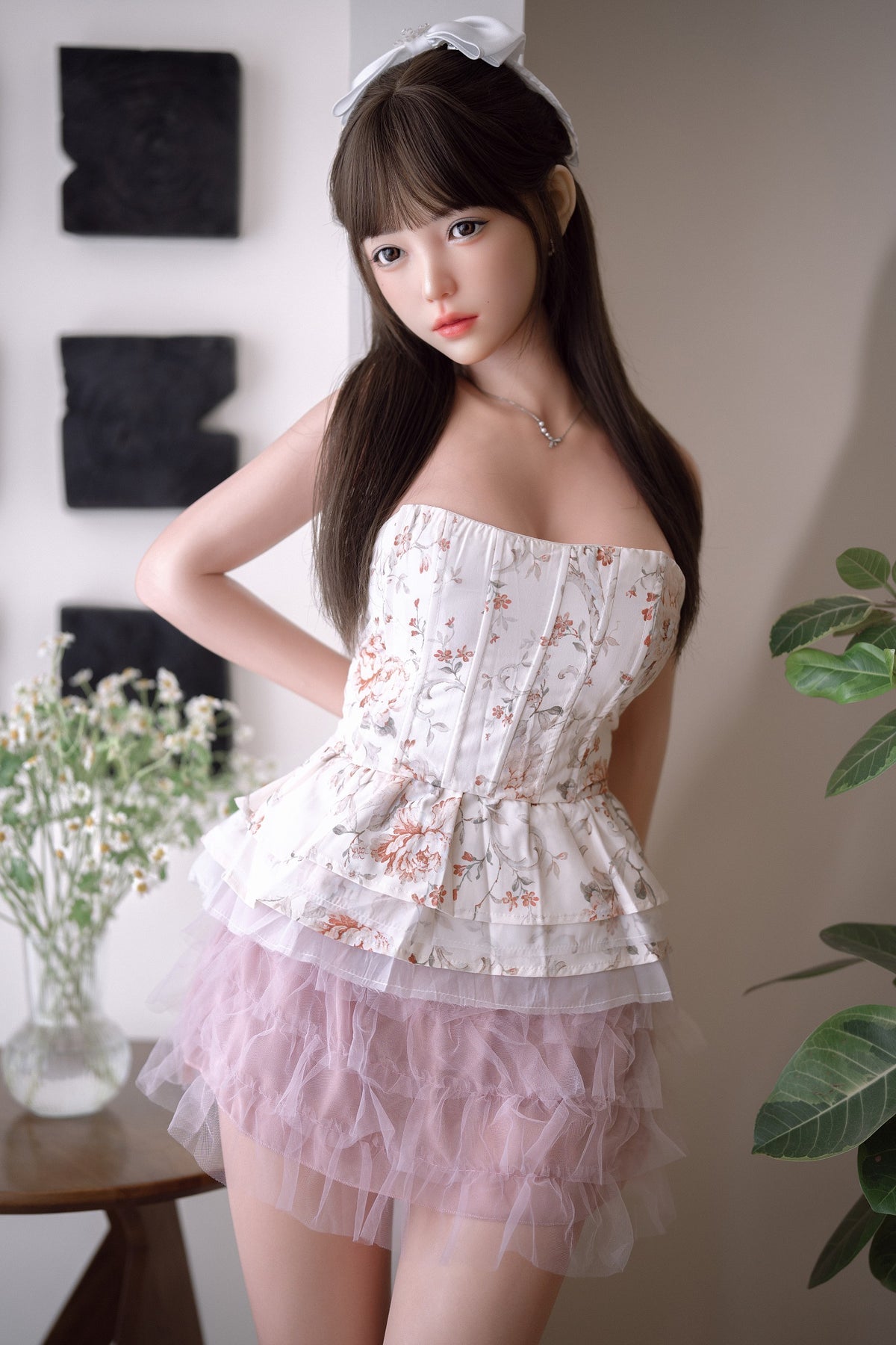AE-6  Muei 155cm Life-Sized Companion Doll Realistic Silicone Head TPE Body