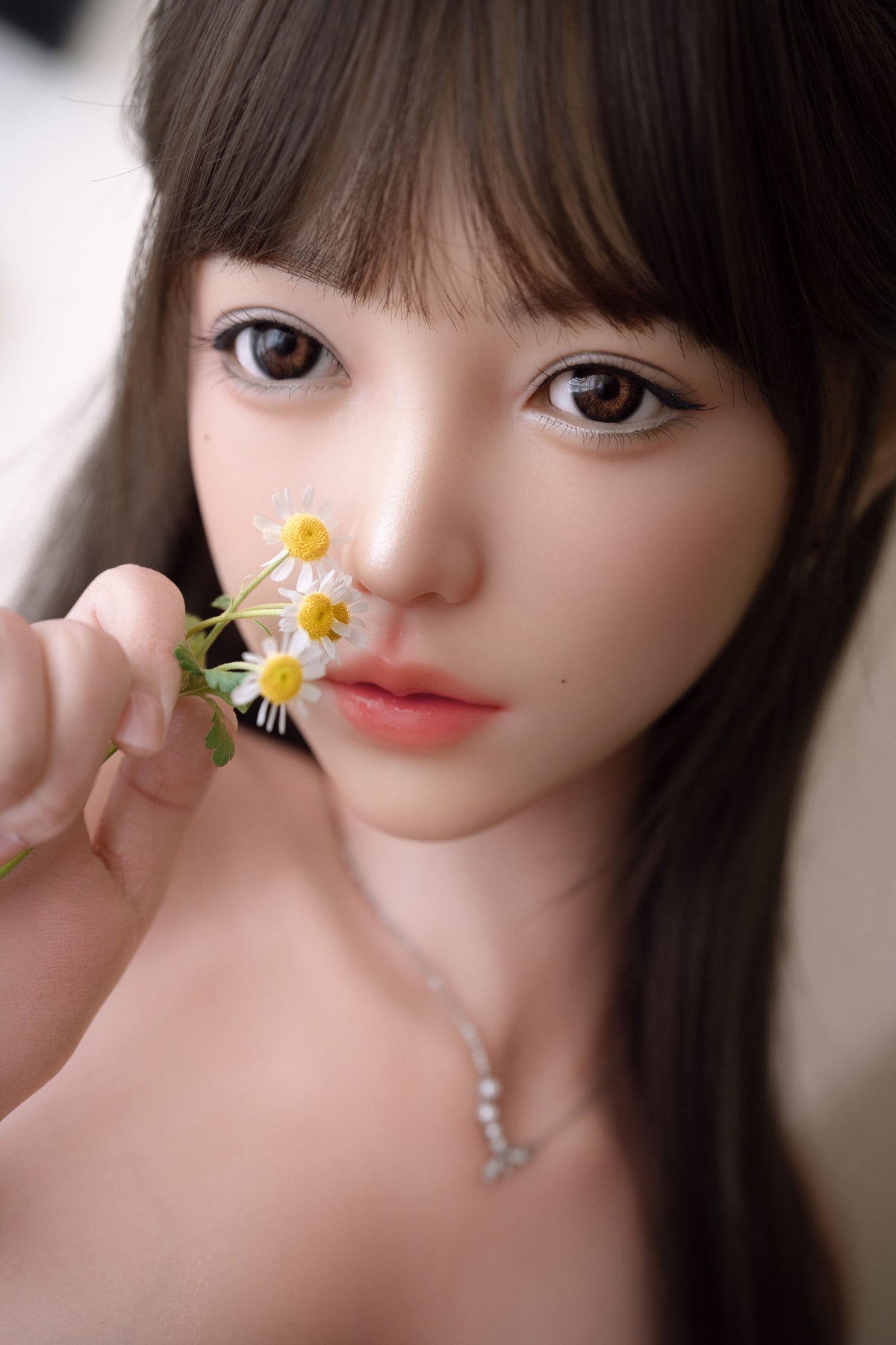 AE-6  Muei 155cm Life-Sized Companion Doll Realistic Silicone Head TPE Body