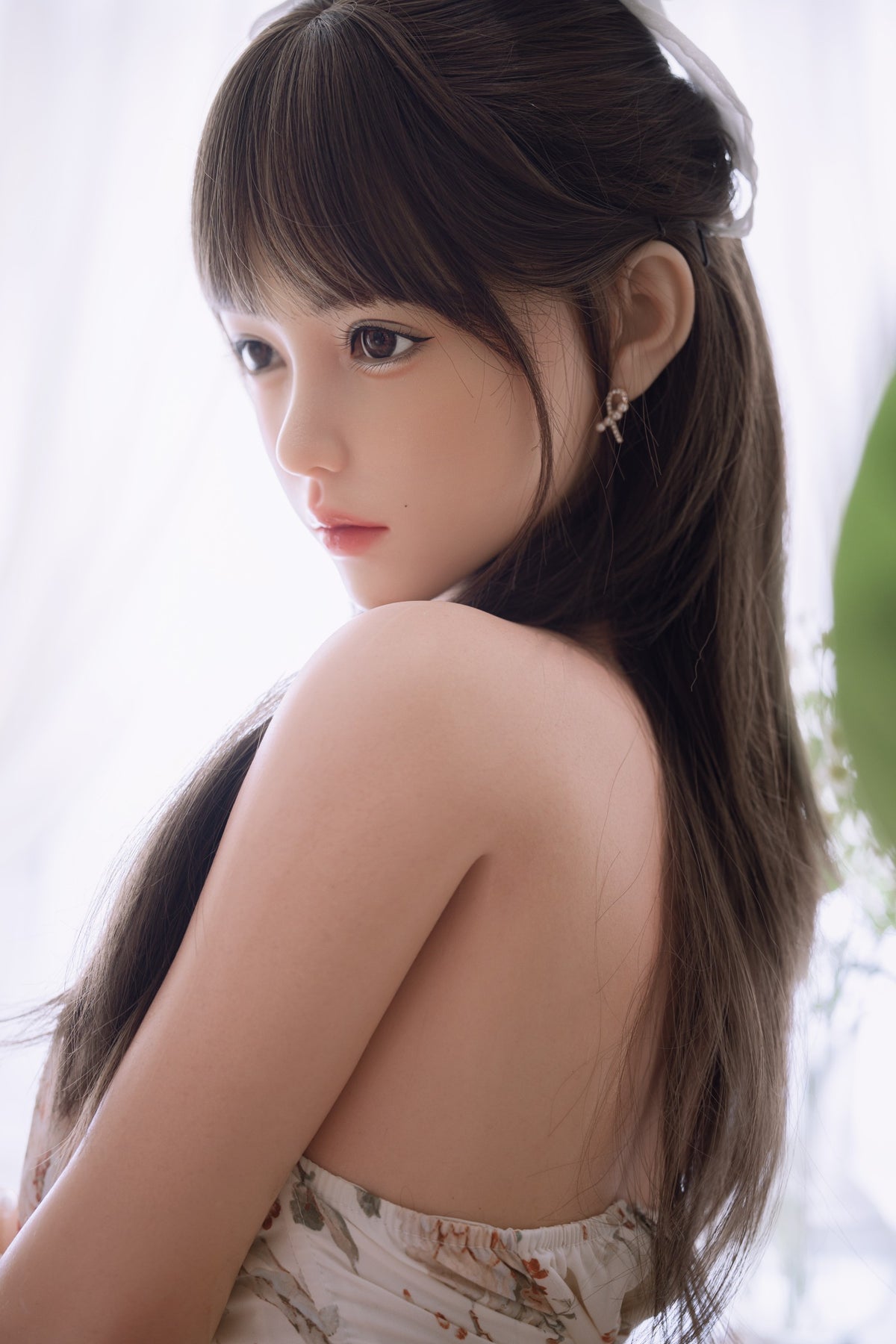 AE-6  Muei 155cm Life-Sized Companion Doll Realistic Silicone Head TPE Body