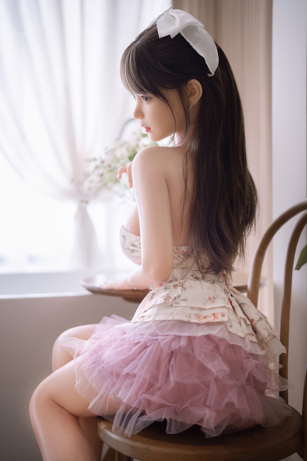 AE-6  Muei 155cm Life-Sized Companion Doll Realistic Silicone Head TPE Body