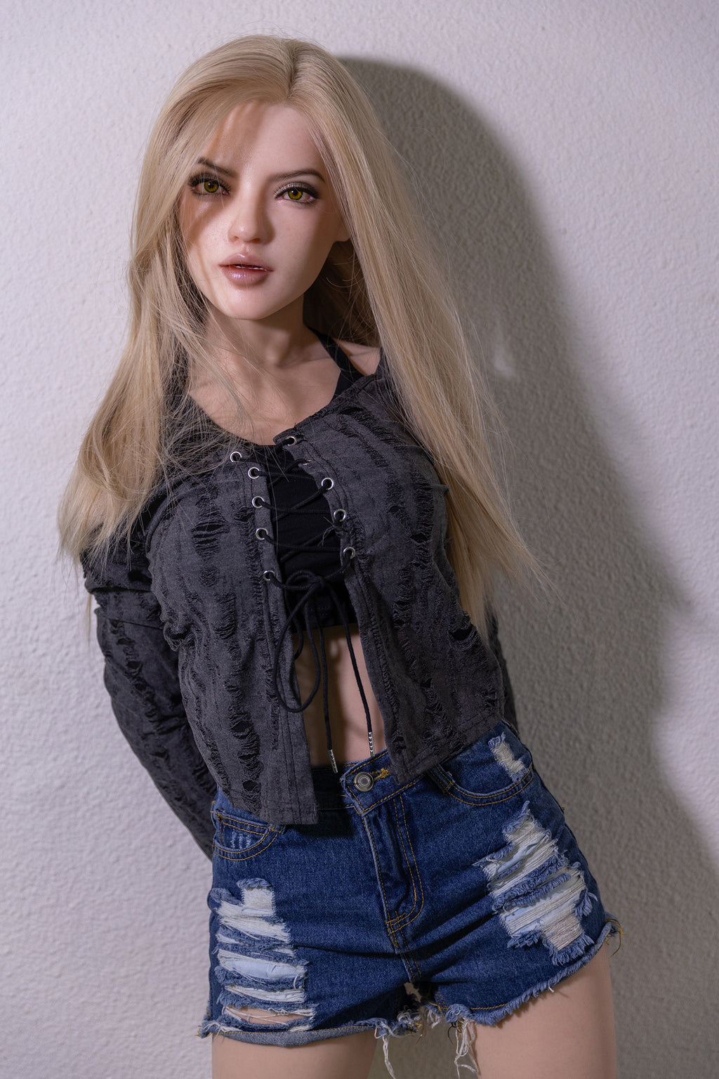 AA-3 Britney 163cm C-Cup Organic Silicone PRO Lifesize Punk Western Style Female Doll