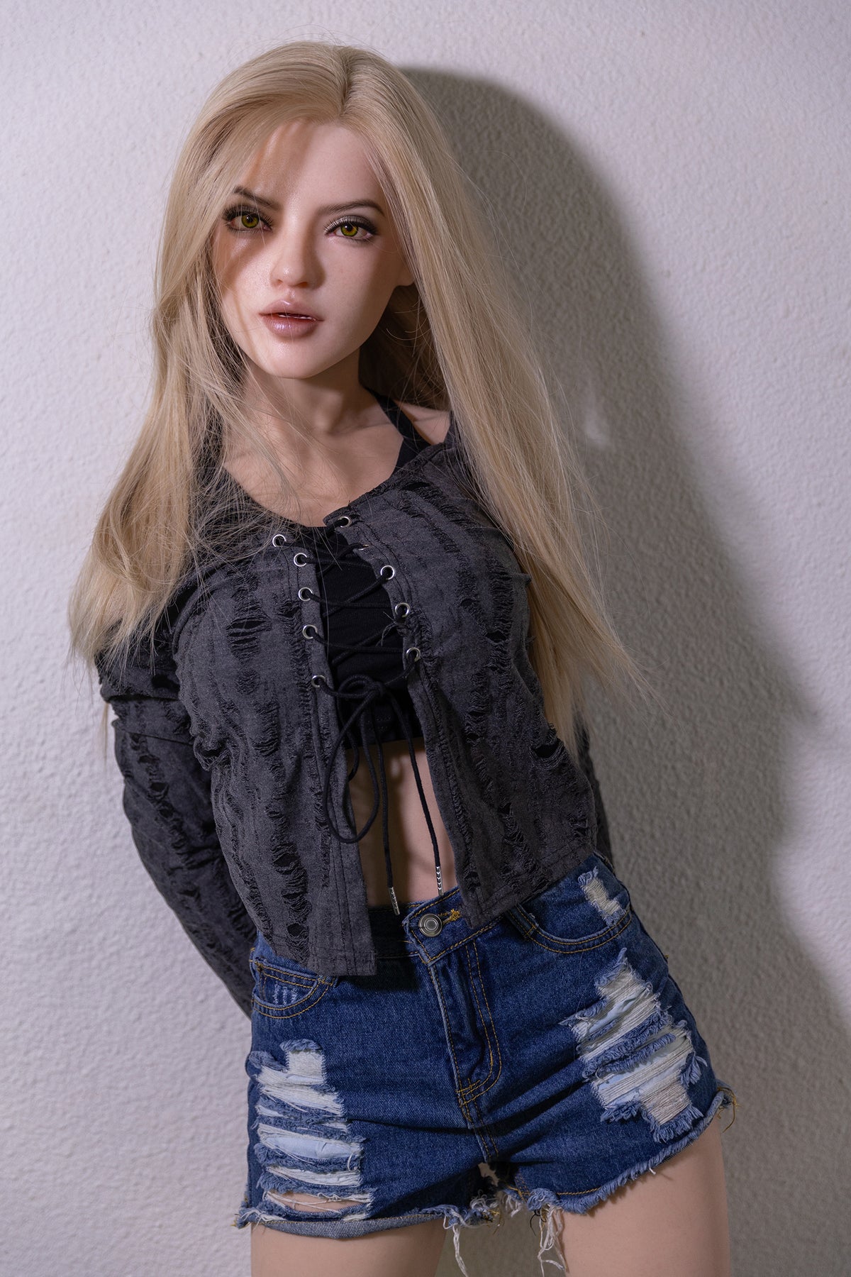 AA-3 Britney 163cm C-Cup Organic Silicone PRO Lifesize Punk Western Style Female Doll