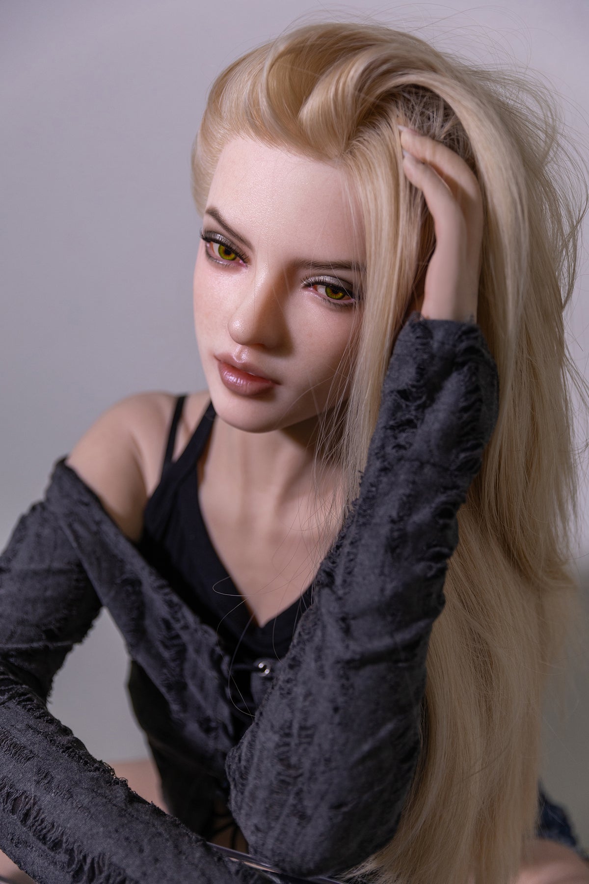 AA-3 Britney 163cm C-Cup Organic Silicone PRO Lifesize Punk Western Style Female Doll
