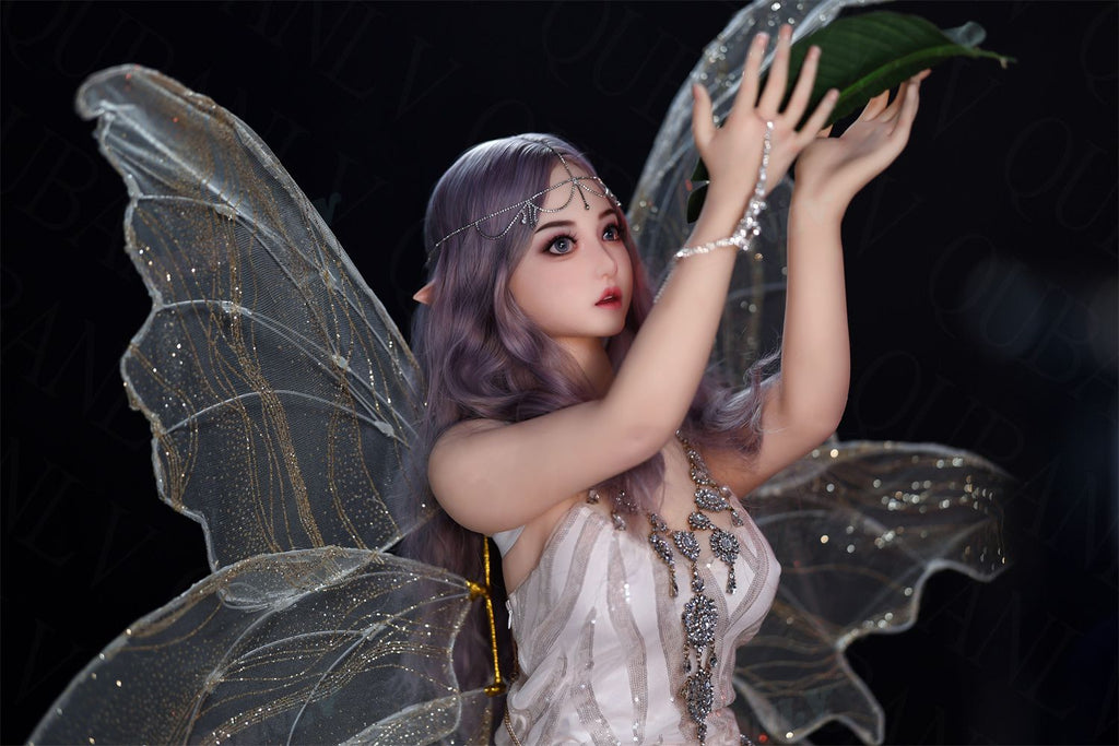 AU-2  Elf Lila 161cm D-Cup Organic Silicone PRO Lifesize Fantasy Elf Style Female Doll
