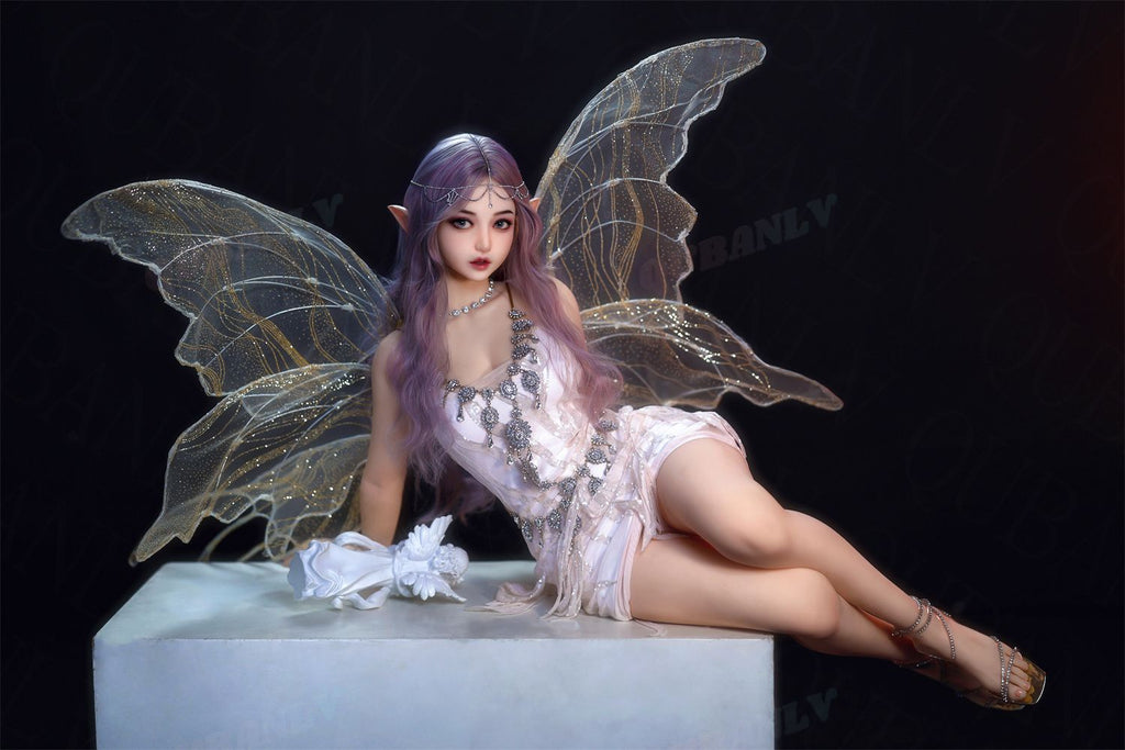 AU-2  Elf Lila 161cm D-Cup Organic Silicone PRO Lifesize Fantasy Elf Style Female Doll