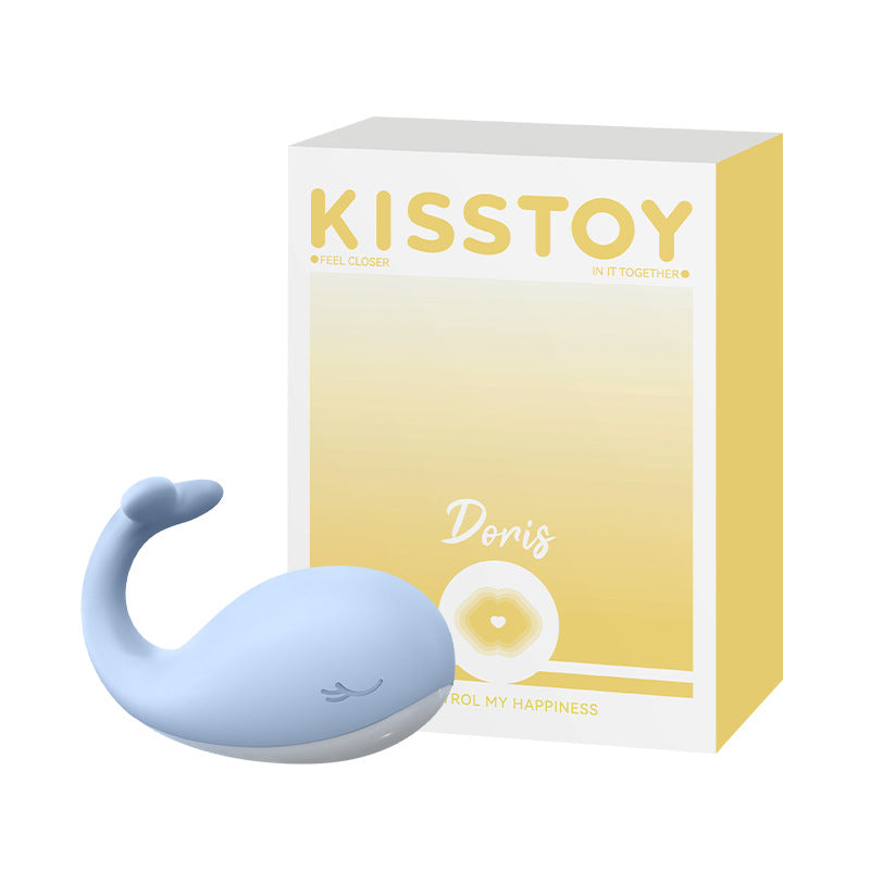 Taizheng Whale-Shaped Remote-Controlled Vibrating Egg – Adult Sex Toy for Women
