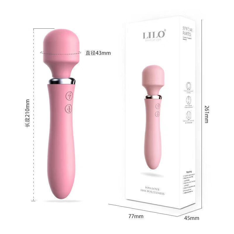 Adult novelty vibrating wand, toy for women, insertable massager, masturbation wand, adult sex product.