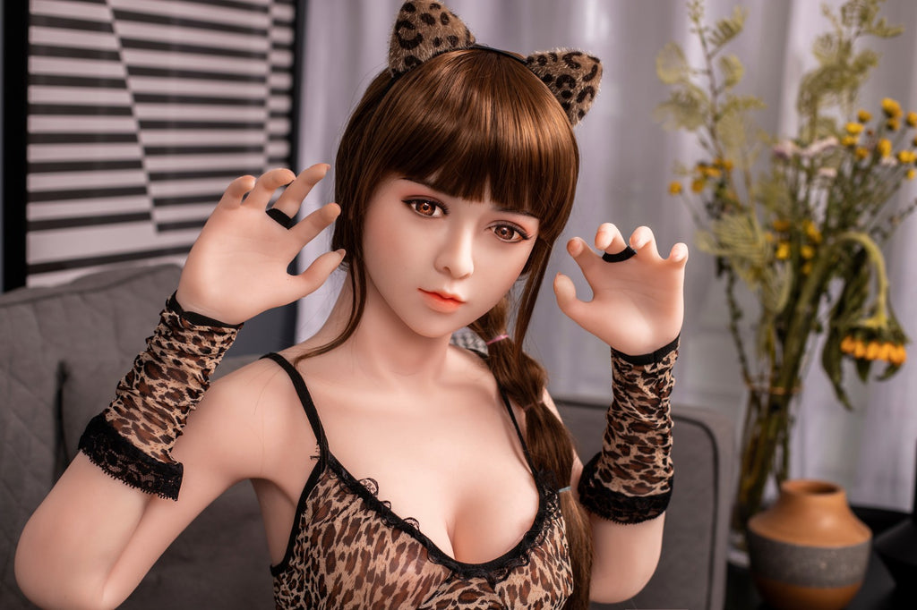 AC-2 Coco 145cm Lifesize TPE Realistic Cute Female Doll With Metal Skeleton