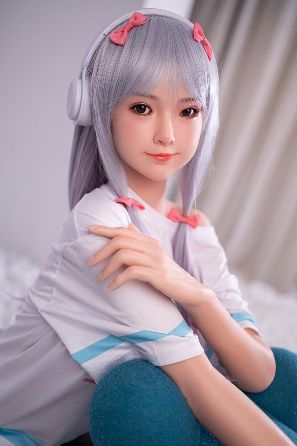 AG-3  Sagiri 152cm D-Cup Silicone Lifesize Anime Twin Tail Full Body Poseable Companion Doll