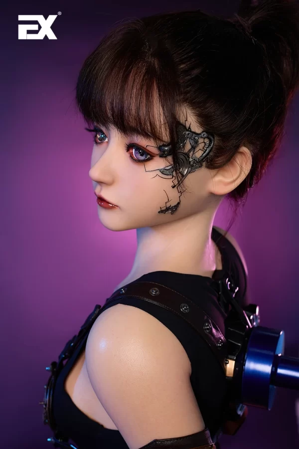 Ruby, a 150cm tall, ultra-realistic platinum-grade silicone sex doll.
