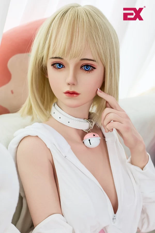 Maya, blonde lolita with large breasts, 150cm tall, super realistic platinum-grade silicone doll.