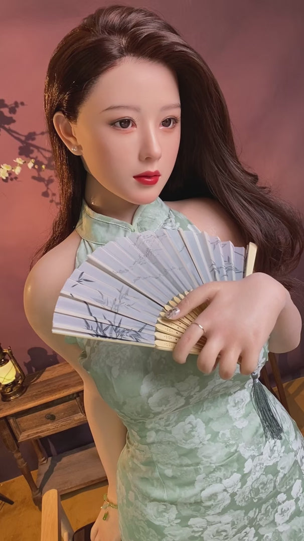 Lynn S. Asian Sexy Cheongsam Realistic Silicone Sex Doll Series