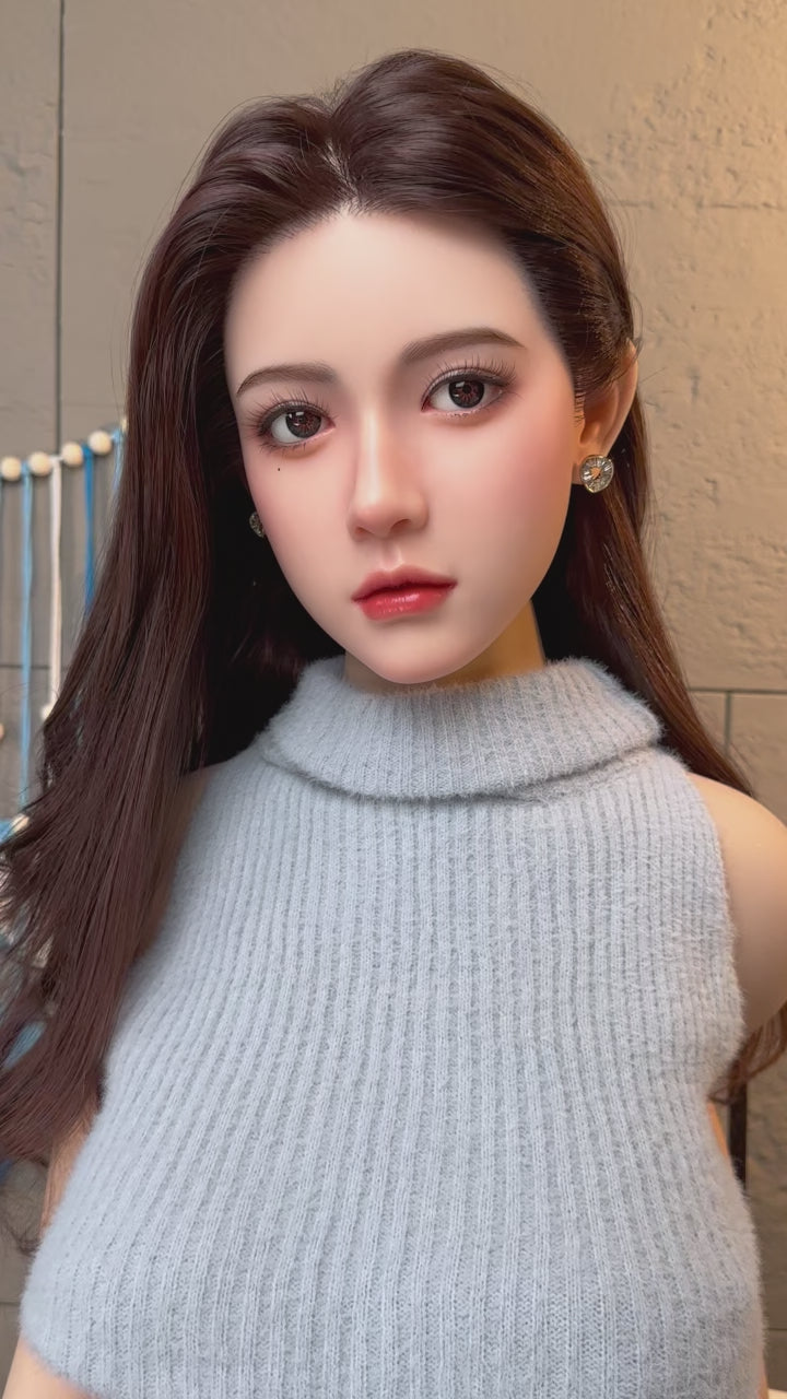 Rose V. Asia D-cup realistic silicone sex doll series